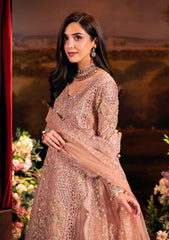Formal Handwork Unstitched - 3 Piece Organza - Poly Net VALENTINA By ELAF SERENADE