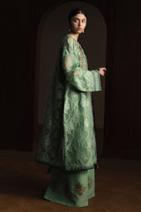 3-PC Unstitched Embroidered Pima Lawn Satori By Zara Shahjahan | MIDORIYA - D6