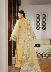 3-PC Unstitched Embroidered Lawn Ek Fasana By Kahf | KLB-2B MUSKAAN