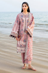 Unstitched 3-PC Shahkar Embroidered Luxury Lawn By Jazmin | SL25-D2