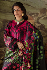 3-PC Unstitched Linen Signature Prints By Nureh | SP-177