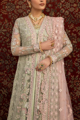 D-02 Moon Mist | 3PC Unstitched Suit Luxury Chiffon Dilkash By Lavish Premium