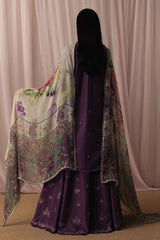 3-PC Unstitched Embroidered Pima Lawn Satori By Zara Shahjahan | SUMIRE - D2