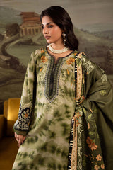 3-PC Unstitched Linen Signature Prints By Nureh | SP-172