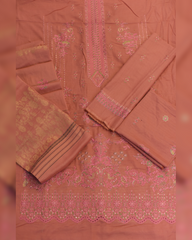 3-PC Unstitched Embroidered Lawn | EMB-4