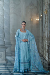 3-PC Unstitched Embroidered Lawn Luxury Lawn By Sobia Nazir | LEE26-4A