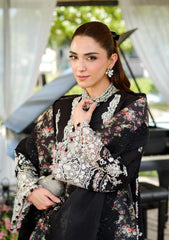 3-PC Unstitched Embordered Luxury Lawn By Elaf | ELH-6A SERENA