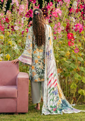 3-PC Unstitched Digital Printed Lawn By Elaf Premium | EPS-7B