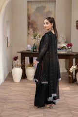 3-PC Unstitched Lawn Embroidered Crinkle Embroidered Dupatta Andaz By Wania |  WL-404