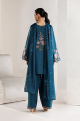 3-PC Unstitched Embroidered Exclusive Lawn By Iznik | UE-690