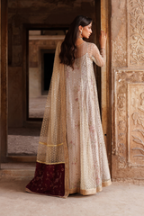 3-PC Unstitched Printed Charmeuse Printed Formals By Iznik | UE-548