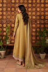3-PC Unsititched  Embroidered Viscose Linen By Iznik | IPF-04