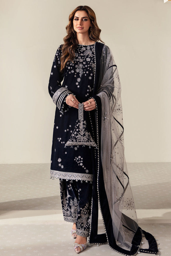 EMBROIDERED VELVET FORMAL VF-2015