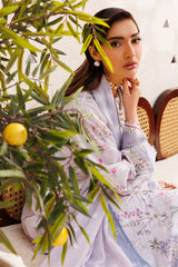 3-PC Unstitched Embroiderd Lawn By Baroque | UF-4395