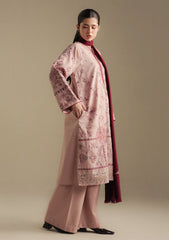 3-PC Unstitched Embroidered Plain Khaddar Coco By Zara Shahjahan | BLOOM-6A