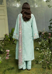 3-PC Unstitched Embroidered Luxury Lawn By Elaf | ELQ-6B