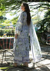 3-PC Unstitched Printed Lawn Signature By Elaf | ESA-8B