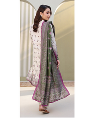 2-PC Shirt Dupatta Unstitched Printed Lawn By Zellbury | 0302