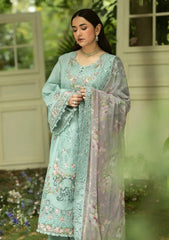 3-PC Unstitched Embroidered Luxury Lawn By Elaf | ELQ-6B