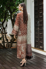 Digital Printed Viscose Silk Shirt & Trouser by Baroque