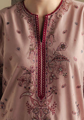 3-PC Unstitched Embroidered Plain Khaddar Coco By Zara Shahjahan | BLOOM-6A