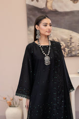 3-PC Unstitched Lawn Embroidered Shirt Crinkle Embroidered Dupatta By Wania | WL-448