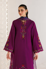 3-PC Unstitched Embroidered Exclusive Lawn By Iznik | UE-680