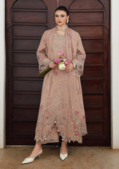 3-PC Unstitched Linen Embroidered Qline By Qalamkar | DUSK