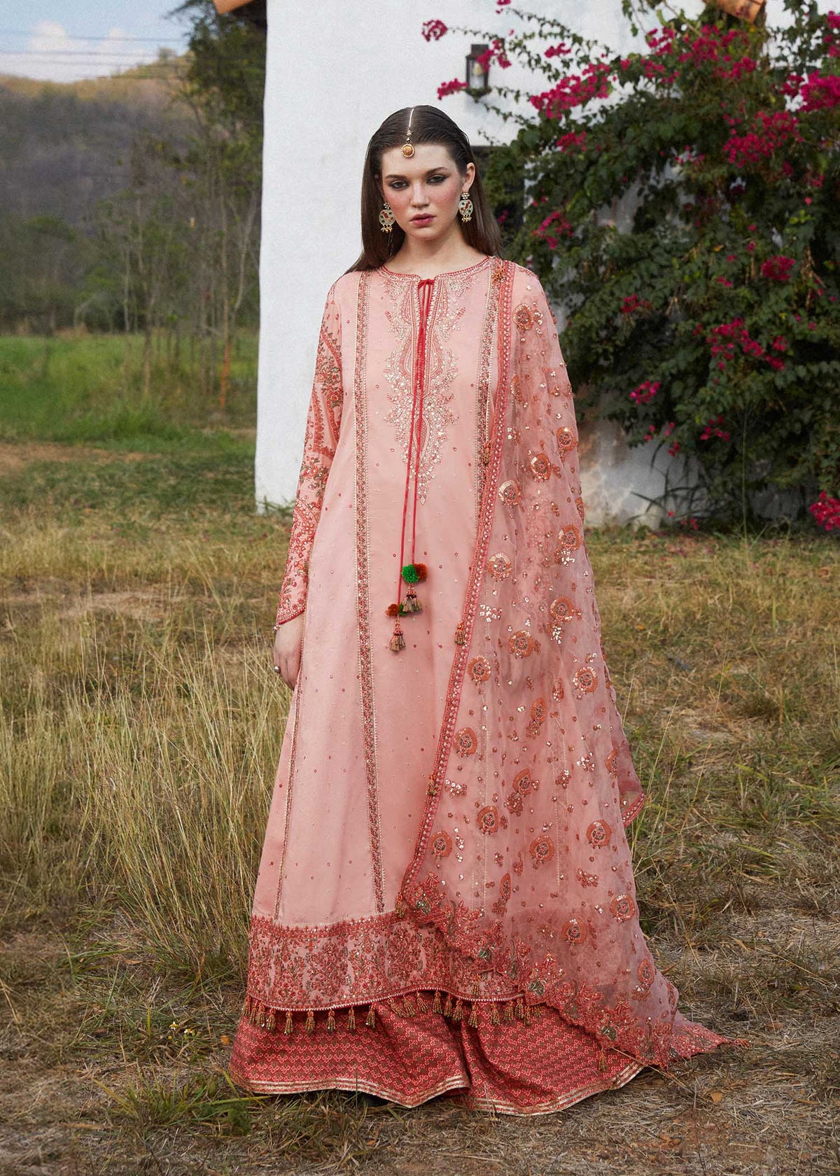 NAYRA | 3PC Unstitched Eid Luxury Lawn By Hussain Rehar