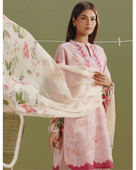 3-PC Unstitched Digital Prints Coco By Zara Shahjahan | Ayla-8B