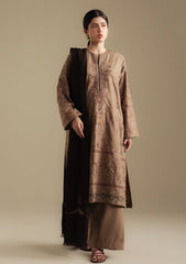 3-PC Unstitched Embroidered Plain Khaddar Coco By Zara Shahjahan | BLOOM-6B