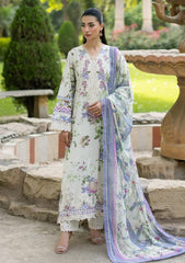 3-PC Unstitched Digital Printed Lawn Signature By Elaf | KATIE