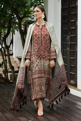 Digital Printed Viscose Silk Shirt & Trouser by Baroque