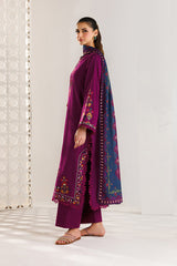 3-PC Unstitched Embroidered Exclusive Lawn By Iznik | UE-680