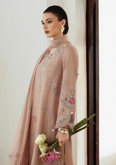 3-PC Unstitched Linen Embroidered Qline By Qalamkar | DUSK