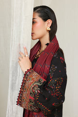 Digital Printed Viscose Silk Back Sleeve & Trouser by Baroque