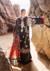 Nuha (A) | 3PC Unstitched Lawn Siraa By Sadaf Fawad Khan