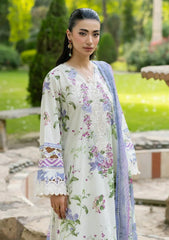 3-PC Unstitched Digital Printed Lawn Signature By Elaf | KATIE