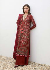 RUHI | 3PC Unstitched Eid Luxury Lawn By Hussain Rehar