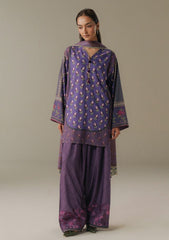 3-PC Unstitched Digital printed Linen Amber Days By Zara Shahjahan | 7A