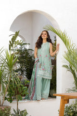 Unstitched 3-PC Embroidered Lawn Vital Collection By Sobia Nazir - VT25-4B