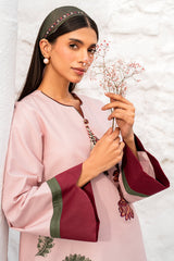 USE- 9116 | 3Pc Unstitched Suit Embroidered Dobby Lawn Summer Basic By Jazmin