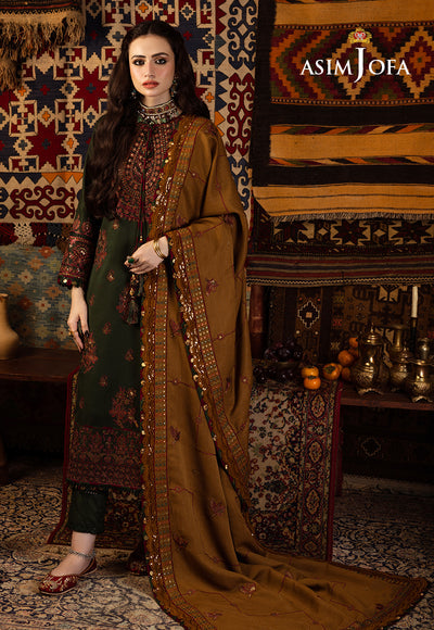 Kashmiri Taanka Embroidered Shawl Collection - AJKT-10