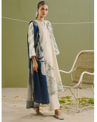 3-PC Unstitched Digital Prints Coco By Zara Shahjahan | Zeya-1B