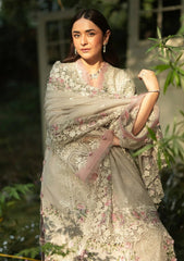 3-PC Unstitched Embroidered Luxury Lawn By Elaf | ELQ-1A