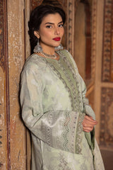 NJ-94 LAMOUR - 3PC - Unstitched Embroidered Lawn Maya by Nureh