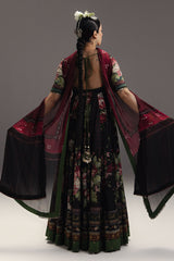 3-PC Unstitched Digital Printed Lawn Anarkali By Zara Shahjahan | Shehzadi