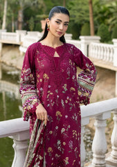 3-PC Unstitched Digital Printed Lawn Signature By Elaf | NORA