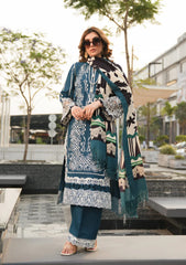 EPW-1B Heartfelt Whisper | 3Pc Unstitched Suit Winter Pashmina Shawl By Elaf Premium
