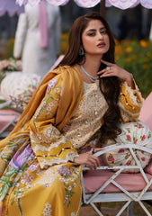 ELE-12A SONA | 3PC Unstitched Lawn EID EDIT By Elaf Premium